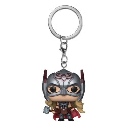 Funko Pop! Keychain: Thor Love & Thunder - Mighty Thor