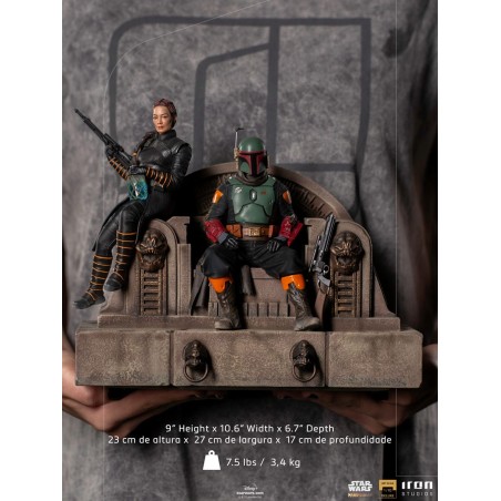Star Wars: The Mandalorian - Deluxe Boba Fett and Fennec Shand Star Wars: The Mandalorian - Deluxe Boba Fett and Fennec Shand