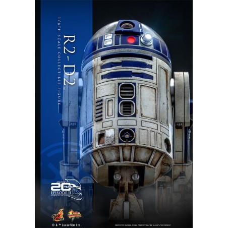 Hot Toys Star Wars: Attack of the Clones - R2-D2 1:6 Scale Hot Toys Star Wars: Attack of the Clones - R2-D2 1:6 Scale