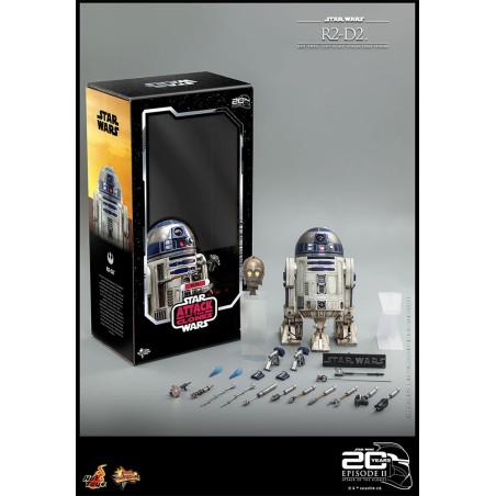 Hot Toys Star Wars: Attack of the Clones - R2-D2 1:6 Scale Hot Toys Star Wars: Attack of the Clones - R2-D2 1:6 Scale