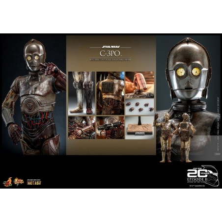 Hot Toys Star Wars: Attack of the Clones - C-3PO 1:6 Scale Hot Toys Star Wars: Attack of the Clones - C-3PO 1:6 Scale