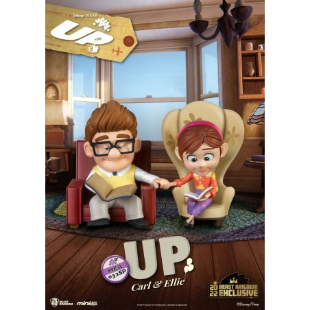 Disney: Up - Carl and Ellie Figure 2-Pack 9 cm Disney: Up - Carl and Ellie Figure 2-Pack 9 cm