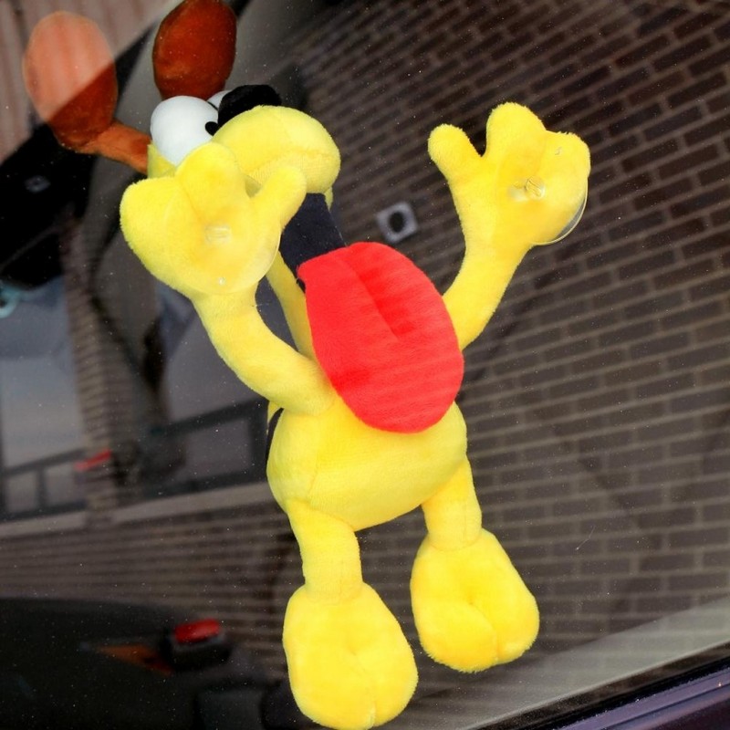 garfield window suction cup