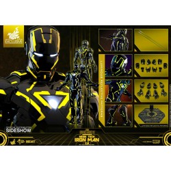 Hot Toys: Box was on display: Iron Man MK VI 6 Neon Tech 2.0