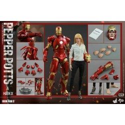 Hot Toys: Box was on display: MMS311 1/6 Iron Man 3 Pepper Potts