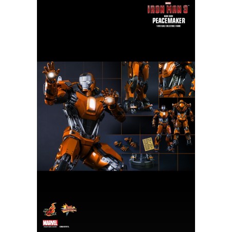 Hot Toys: Marvel Iron Man 3 Mark XXXVI Peacemaker Exclusive Hot Toys: Marvel Iron Man 3 Mark XXXVI Peacemaker Exclusive