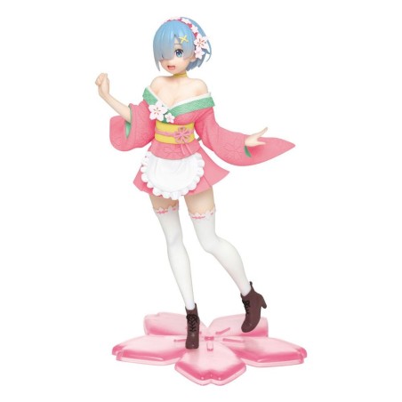 Re:Zero Precious PVC Statue Rem Original Sakura Image Ver.