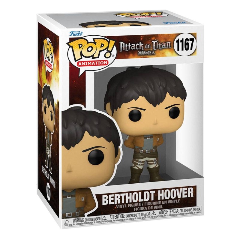Buy Funko Pop! Anime: Attack on Titan - Bertholdt Hoover, Funko
