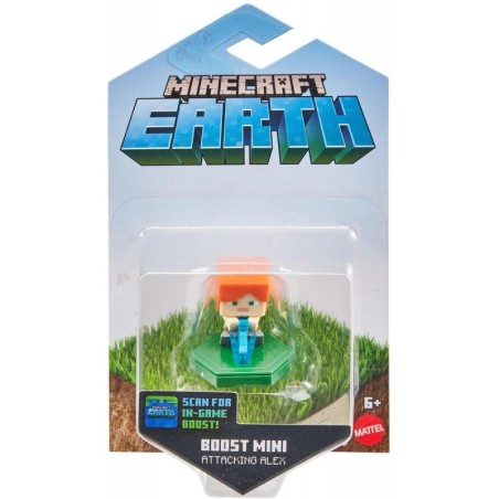 Minecraft Boost Earth - Attacking Alex - Mini Speelfiguur