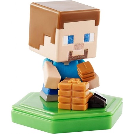 Minecraft Boost Earth - Benchmarking Steve - Mini Speelfiguur Minecraft Boost Earth - Benchmarking Steve - Mini Speelfiguur