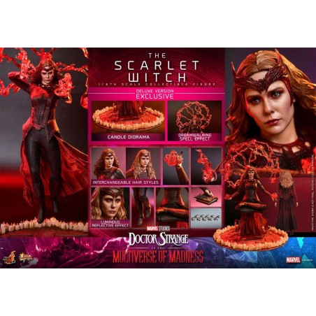 Hot Toys Marvel: The Scarlet Witch Deluxe (Doctor Strange MoM)