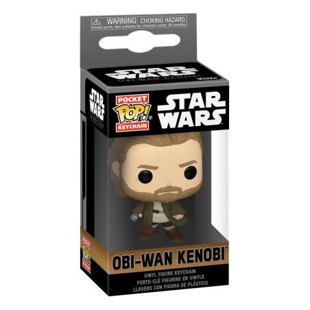 Funko Pop! Keychain: Star Wars - Obi-Wan Kenobi Funko Pop! Keychain: Star Wars - Obi-Wan Kenobi