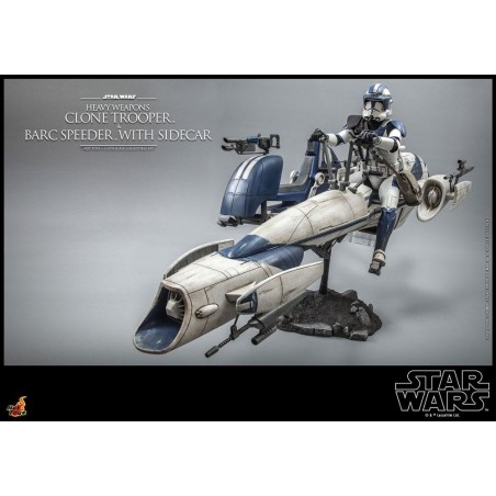 Hot Toys Star Wars: Heavy Weapons Clone Trooper & BARC Speeder Hot Toys Star Wars: Heavy Weapons Clone Trooper & BARC Speeder