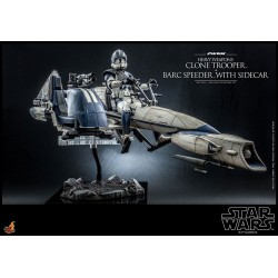 Hot Toys Star Wars: Heavy Weapons Clone Trooper & BARC Speeder