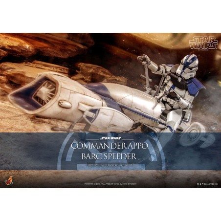 Hot Toys Star Wars: Commander Appo & BARC Speeder 1/6 Action