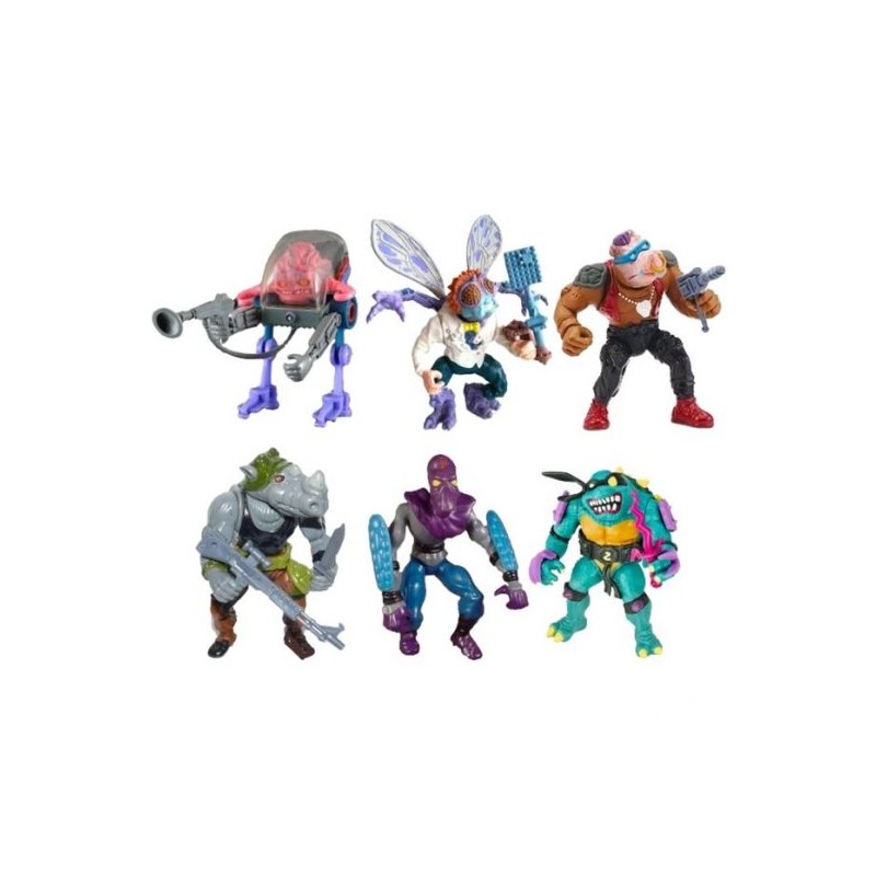 Teenage mutant ninja turtles action sales figures 1988
