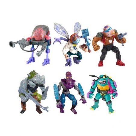 Teenage Mutant Ninja Turtles: 1988 Classic TV Villian 6-pack