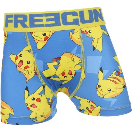 Pokemon boxershort Pikachu merk Freegun Kindermaat 8-10 jaar