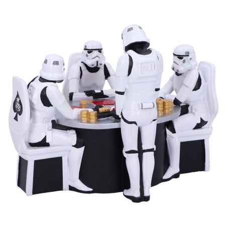 Star Wars: Stormtrooper Poker Face Diorama 18 cm