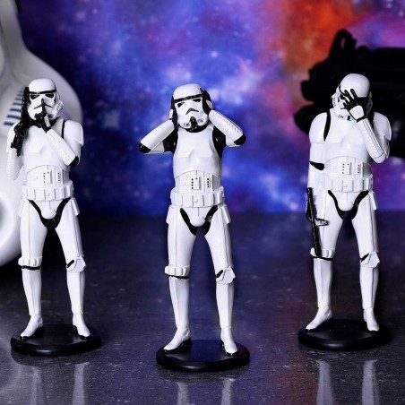 Star Wars: Three Wise Stormtroopers Statue 3-Pack 14 cm