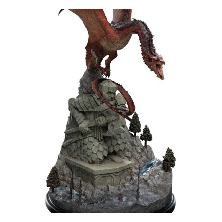 The Hobbit: Smaug the Fire-Drake Statue 88 cm