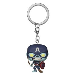 Funko Pop! Keychain: Marvel - Zombie Captain America