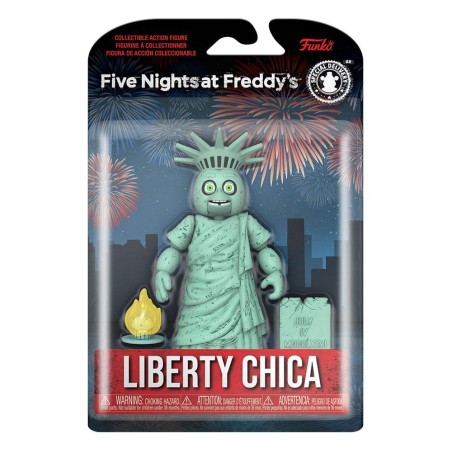 Five Nights at Freddy's: Liberty Chica Action Figure 13 cm Five Nights at Freddy's: Liberty Chica Action Figure 13 cm