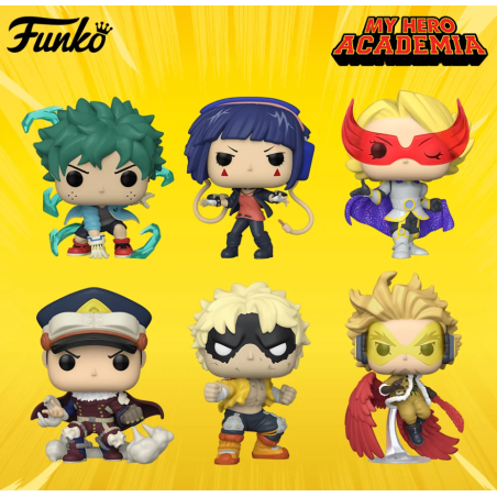 Funko Pop! Anime: My Hero Academia Complete 2022 Set (6) Funko Pop! Anime: My Hero Academia Complete 2022 Set (6)