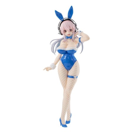 Super Sonico: Blue Rabbit BiCute Bunnies PVC Statue 30 cm