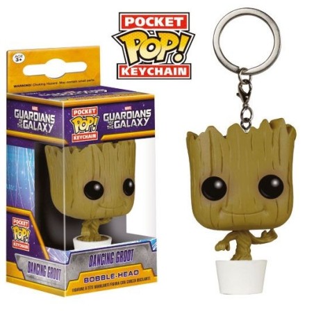 Funko Pop! Keychain: Marvel - Dancing Groot Funko Pop! Keychain: Marvel - Dancing Groot