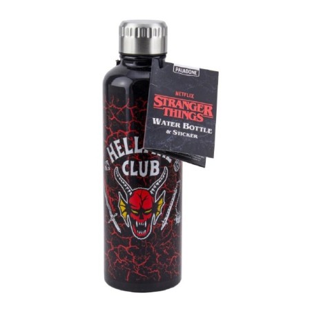 Stranger Things: Hellfire Club Metal Water Bottle Stranger Things: Hellfire Club Metal Water Bottle