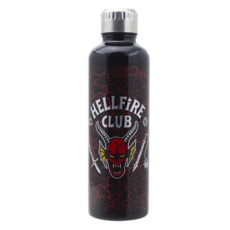 Stranger Things: Hellfire Club Metal Water Bottle Stranger Things: Hellfire Club Metal Water Bottle