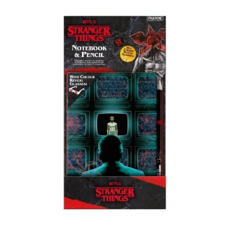 Stranger Things: Hawkins Lab Notebook and Pencil Set