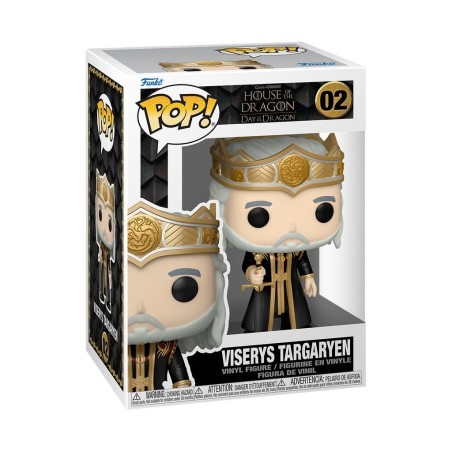 Funko Pop! Television: GoT House of the Dragon - Viserys Funko Pop! Television: GoT House of the Dragon - Viserys