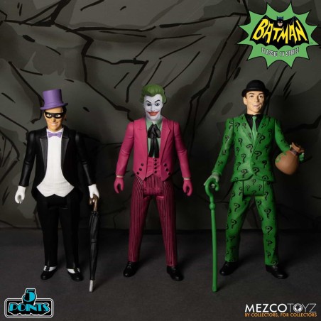 Batman 1966: 5 Points Deluxe Action Figure Box Set Batman 1966: 5 Points Deluxe Action Figure Box Set