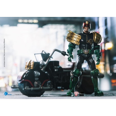 Judge Dredd: Judge Dredd and Lawmaster MK II 1:18 Scale Mini