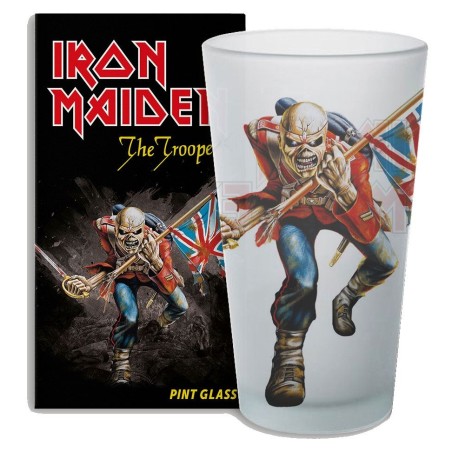 Iron Maiden: The Trooper Glass Iron Maiden: The Trooper Glass