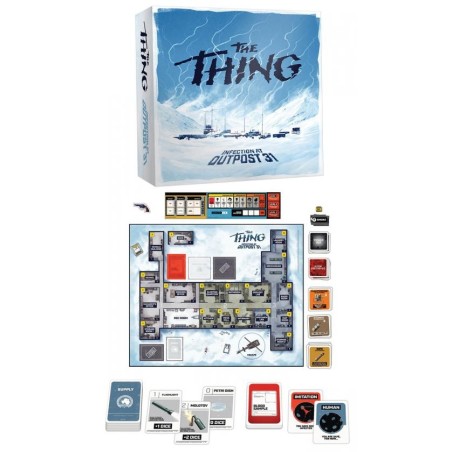 The Thing: Infection at Outpost 31 Board Game (2nd Edition - The Thing: Infection at Outpost 31 Board Game (2nd Edition -