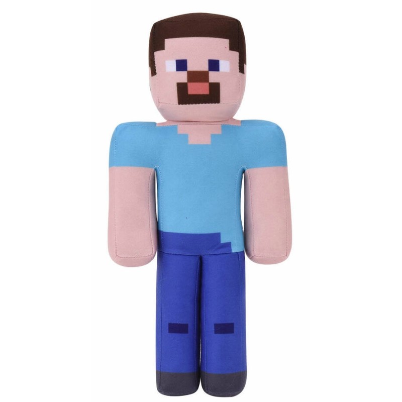 minecraft steve and alex plush