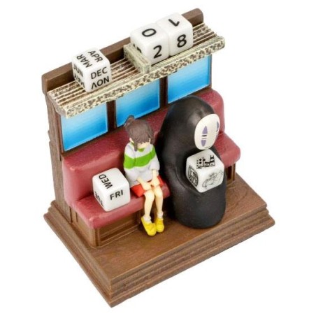 Spirited Away: Perpetual Calendar Unabara Train 13 cm