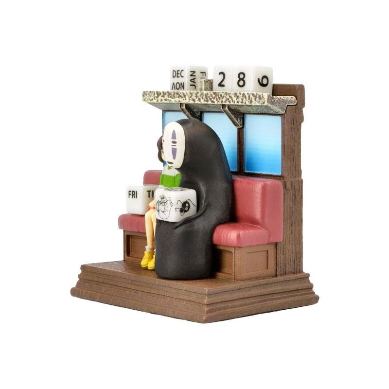 Spirited Away: Perpetual Calendar Unabara Train 13 cm
