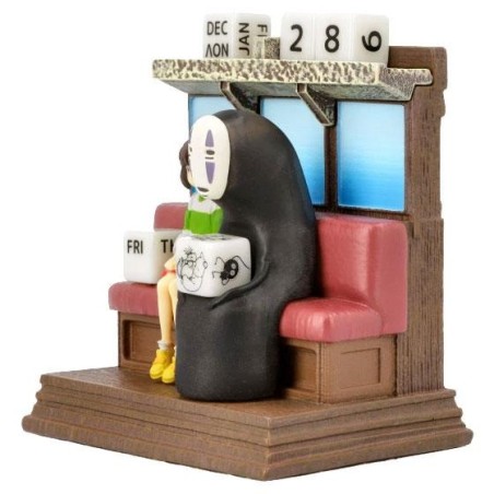 Spirited Away: Perpetual Calendar Unabara Train 13 cm