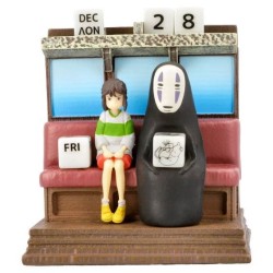 Spirited Away: Perpetual Calendar Unabara Train 13 cm