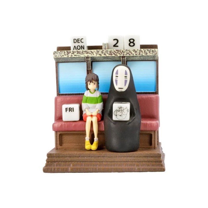 Spirited Away: Perpetual Calendar Unabara Train 13 cm