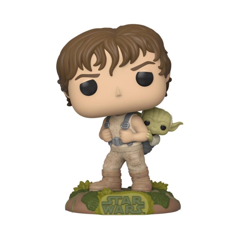Buy Funko Pop! Star Wars Luke Skywalker with Yoda, Funko
