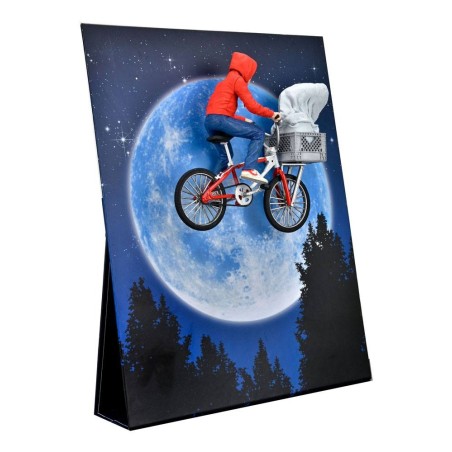 NECA Ultimate Elliott & E.T. on Bicycle (40th Anniversary)