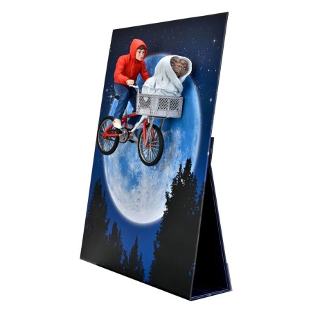 NECA Ultimate Elliott & E.T. on Bicycle (40th Anniversary)