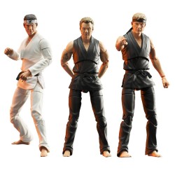 Cobra Kai (Karate Kid) Deluxe Action Figure Set 3-Pack 18 cm