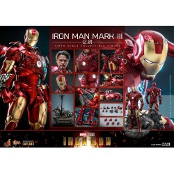 Hot Toys Iron Man Movie Masterpiece Series Diecast Action