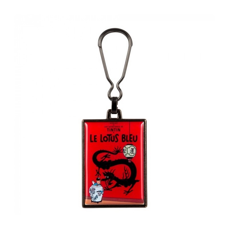 TinTin: Le Lotus Bleu Metal Keyring